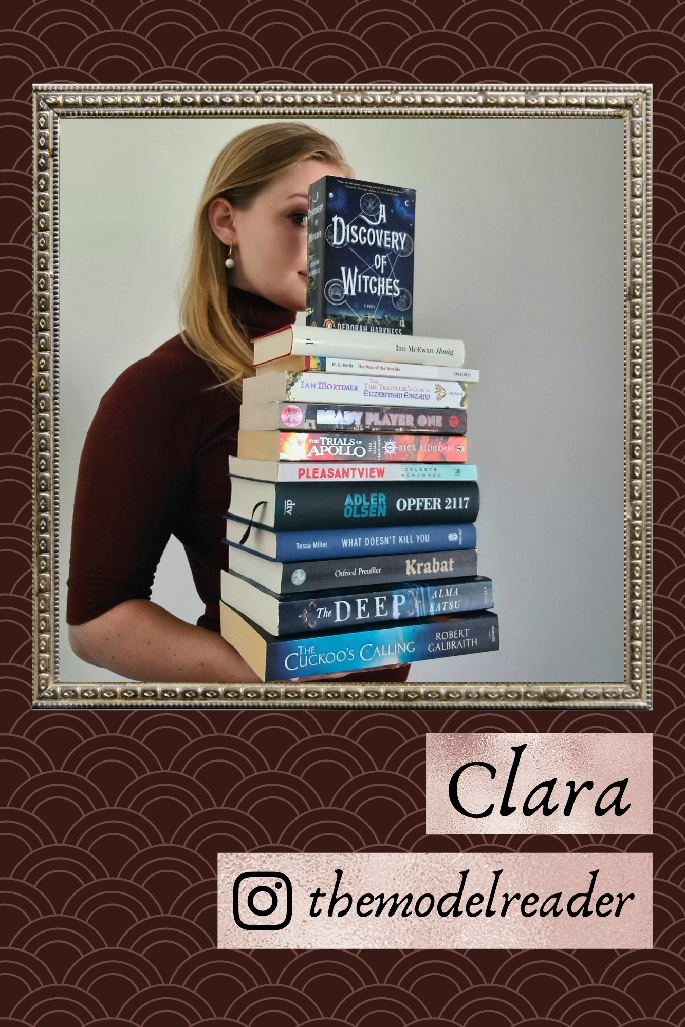 kohsie Bookwall Februar mit Ckara @themodelreader